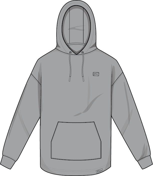 Primo Rib Knit Hoodie (Light Gray)